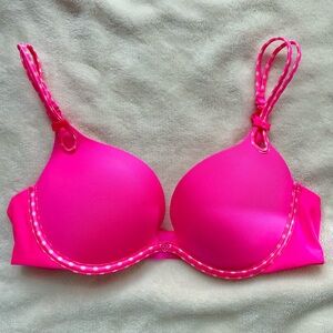 Victoria's Secret ‘Sexy Little Things’  Gorgeous style Neon Pink Push-up Bra